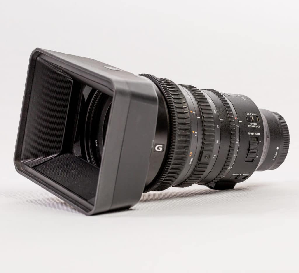 Objectif Vidéo SONY 18-110MM F4 entier