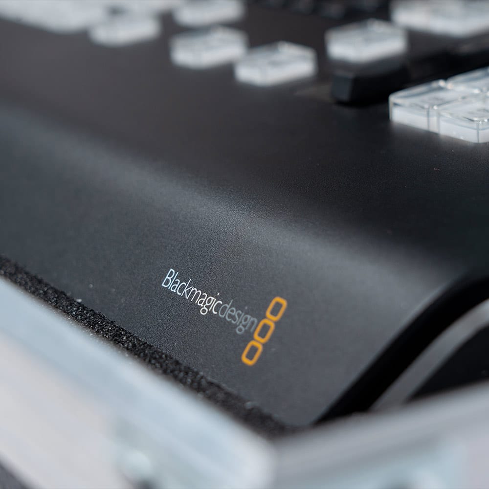 Panneau de controle blackmagic de régie